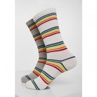 Socken urban classic rainbow (x2) 