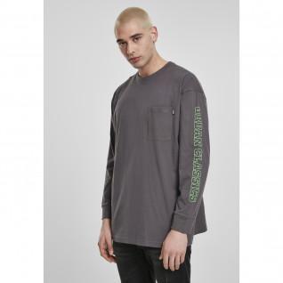 Sweatshirt Urban Classic Neon-Logo kastenförmige Tasche