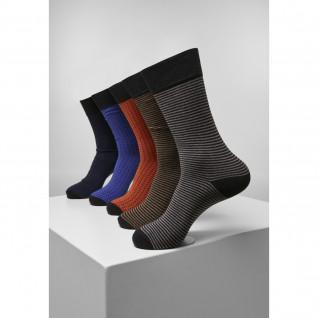 Socken Urban Classics stripes and dots (5pcs)