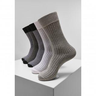 Socken Urban Classics stripes and dots (x5)
