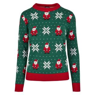 Damen-Sweatshirt Urban Classics santa christmas