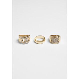 Ringe Urban Classics diamond (x3)