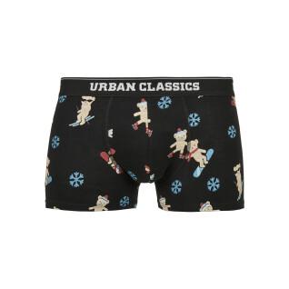Boxershorts Urban Classics organic x-mas (x3)