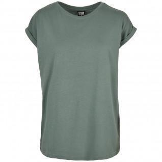 Damen-T-Shirt Urban Classics Extended Shoulder Tee