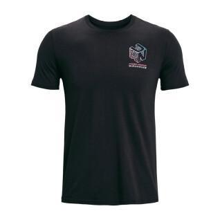 T-Shirt Under Armour Run Gradient Grid