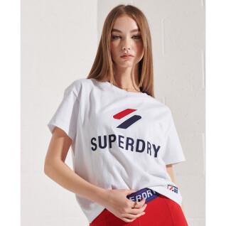 Klassisches Damen-T-Shirt Superdry Sportstyle