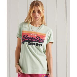 Leichtes Damen-T-Shirt Superdry Vintage Logo Cali