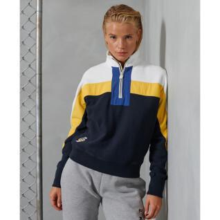 Sweatshirt mit Trichterausschnitt für Frauen Superdry Sportstyle Dolmon