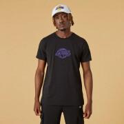 Kurzarm-T-Shirt Los Angeles Lakers Chain Stitch Logo