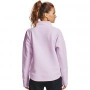 Damen-Sweatshirt Under Armour à col châle recoverfleece