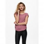 Frauen-T-Shirt Only manches courtes Vic solid