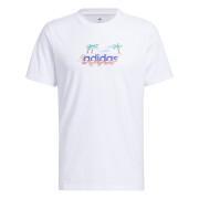 T-Shirt adidas Linear Beach-Bit Graphic