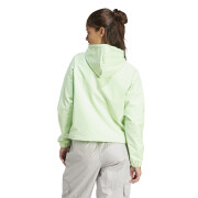 Kapuzen-Sweatshirt mit elastischem Kordelzug, Damen adidas City Escape