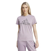 T-Shirt Frau adidas Animal Print Graphic