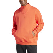 Sweatshirt 1/4 Reißverschluss aus Fleece adidas All Szn