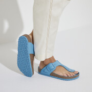 Sandalen für Frauen Birkenstock Gizeh Big Buckle Natural Leather Patent