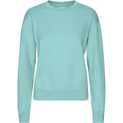 Sweatshirt mit Rundhalsausschnitt, Damen Colorful Standard Classic Organic Teal Blue