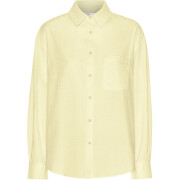 Oversize-Hemd, Damen Colorful Standard Organic Soft Yellow