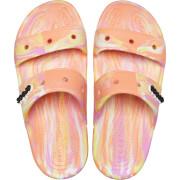 Klassische Sandalen Crocs marbled