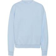 Sweatshirt mit Rundhalsausschnitt Colorful Standard Organic oversized polar blue