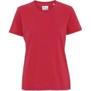 T-Shirt Frau Colorful Standard Light Organic scarlet red