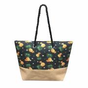 Strandtasche aus Stoff mit Ananas-Print Freegun