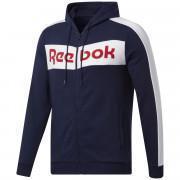 Sweatshirt mit Kapuze Reebok Training Essentials Linear Logo Zip-Up