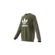 Sweatshirt Rundhalsausschnitt adidas Originals Adicolor Trefoil