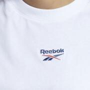 T-Shirt Frau Reebok Classics Small Logo Cotton
