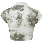 Kurzarm-T-Shirt, Damen Reebok Cloud Splatter-Print