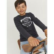 T-Shirt mit langen Ärmeln und Rundhalsausschnitt Kind Jack & Jones Jeans