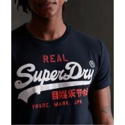 Trikolore-T-Shirt Superdry Vintage Logo