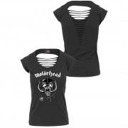 T-Shirt Frau Urban Classic motörhead Logo ausgeschnitten ba