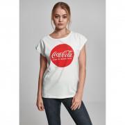 T-Shirt Damen Urban Classic coca cola rundes Logo XXL