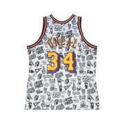 Trikot Los Angeles Lakers Doodle Swingman Shaquille O'Neal 1996-97