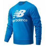 Sweatshirt New Balance essentials stacked logo crew
