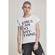 Frauen-T-Shirt Mister Tee girl can do anything