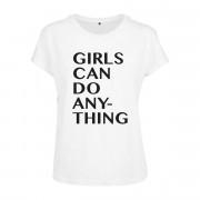 Frauen-T-Shirt Mister Tee girl can do anything