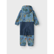 Softshell-Overall, Baby, Jungen Name it Alfa08 AOP