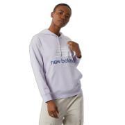 Kapuzen-Sweatshirt, Damen New Balance Essentials Stacked Logo