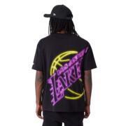 Übergroßes T-Shirt Los Angeles Lakers NBA BP Neon