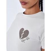 T-Shirt gebrochenes Herz Frau Project X Paris