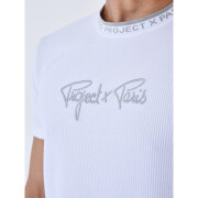 Besticktes, texturiertes T-Shirt Project X Paris