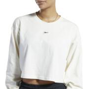 T-Shirt aus Baumwolle mit langen Ärmeln, Frau Reebok Classics