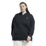 Oversize-Kapuzen-Sweatshirt mit Reißverschluss für Frauen Reebok Classics GT