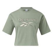 Crop Top T-Shirt Frau Reebok Classics Big Logo