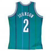 Jersey Charlotte Hornets Swingman Larry Johnson #2