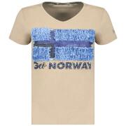 T-Shirt Frau Geographical Norway Jarine Db Eo