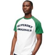 T-Shirt mit Raglanärmeln aus biologischer Baumwolle Superdry Vintage Cooper Class