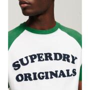 T-Shirt mit Raglanärmeln aus biologischer Baumwolle Superdry Vintage Cooper Class